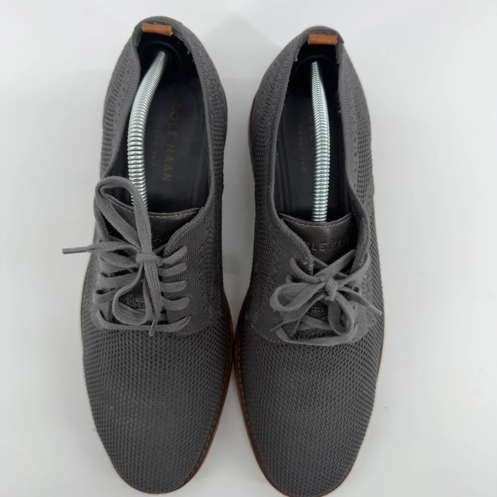 Cole Haan Grand 360 Mens Stitchlite Wingtip Oxford Shoes Grey Size 11M